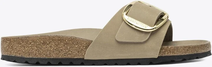 Madrid Big Buckle Leather Sandals