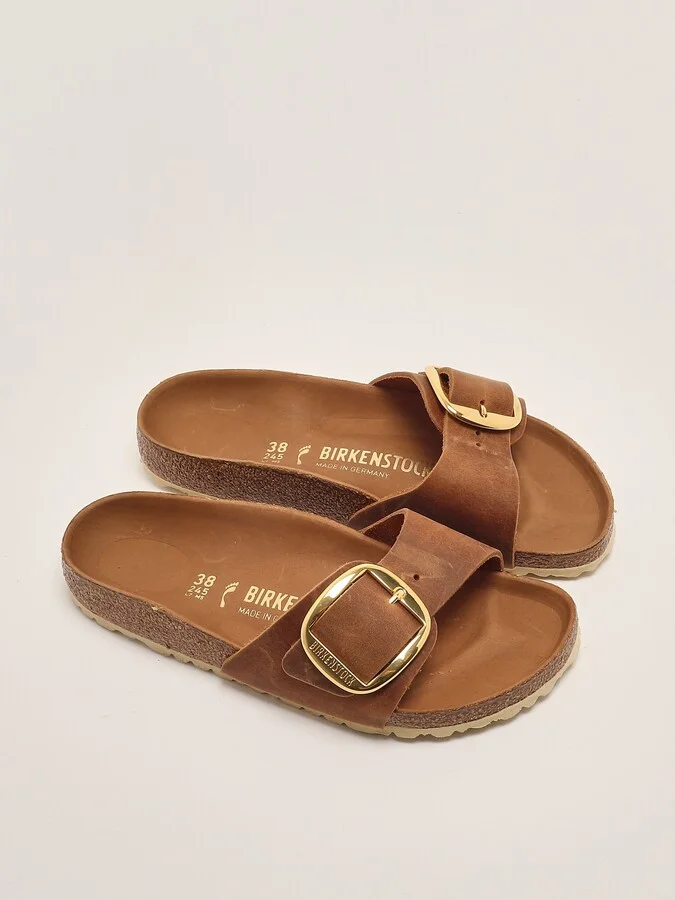 Madrid Big Buckle Sandal - Image 2
