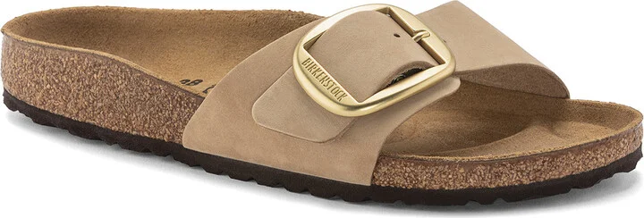 Madrid Big-Buckle Sandals