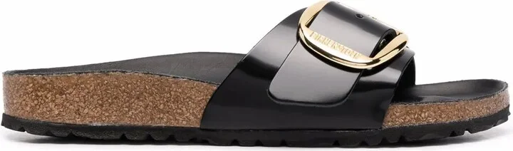Madrid big-buckle sandals