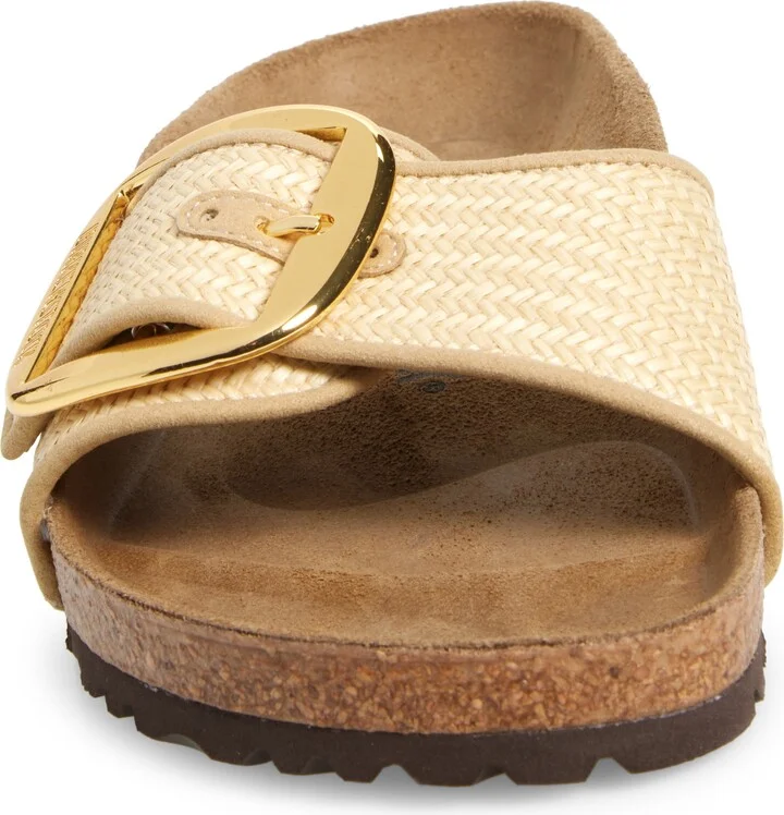 Madrid Big Buckle Slide Sandal - Image 4