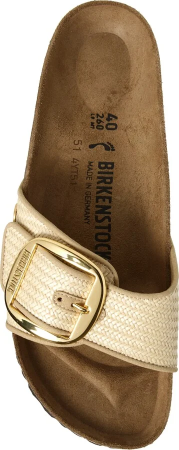 Madrid Big Buckle Slide Sandal - Image 5