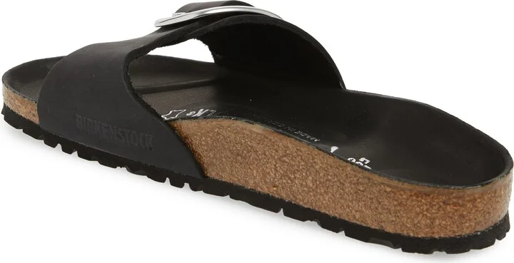 Madrid Big Buckle Slide Sandal - Image 2