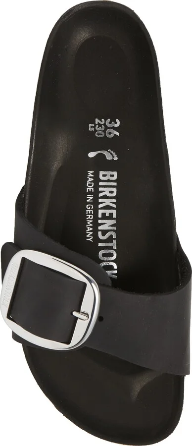 Madrid Big Buckle Slide Sandal - Image 5
