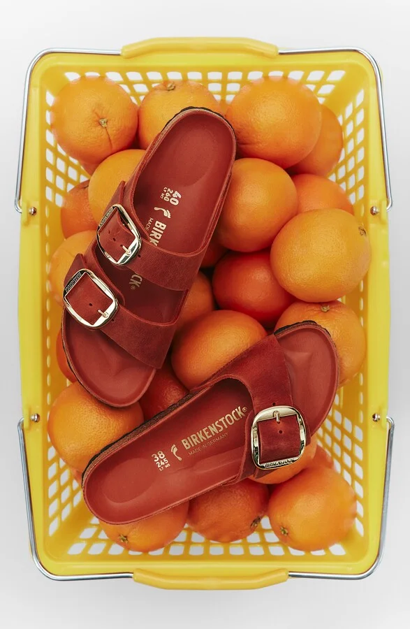 Madrid Big Buckle Slide Sandal - Image 8
