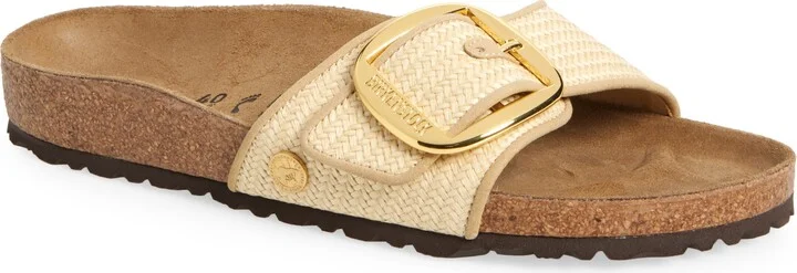 Madrid Big Buckle Slide Sandal