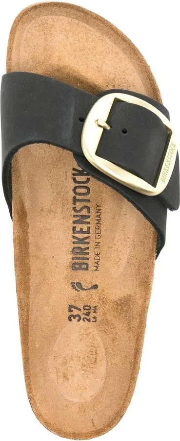 Madrid buckle-detail slide sandals - Image 4
