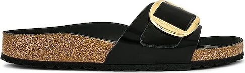 Madrid High Shine Big Buckle Sandal