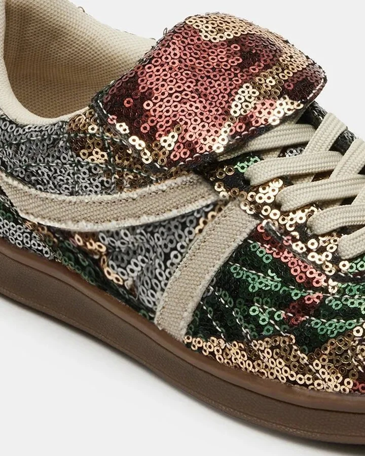 Madrid Sequin Camo Multi - Image 4