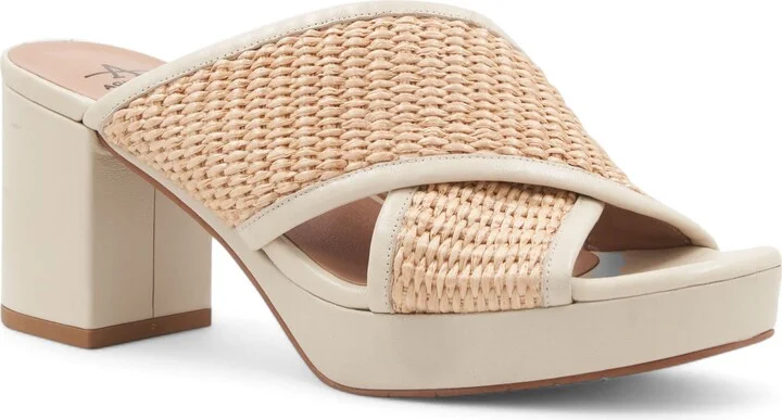 Madyson Water Repellent Platform Slide Sandal