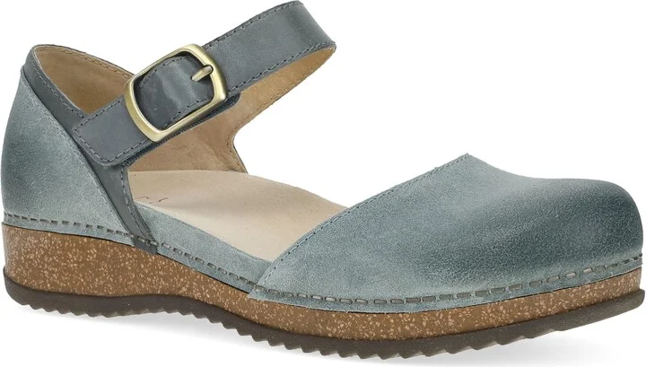 Denim Burnished Suede