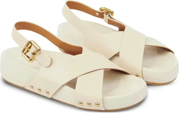 Mae cross-strap studded sandals - Image 2