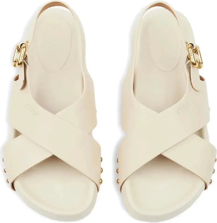 Mae cross-strap studded sandals - Image 3