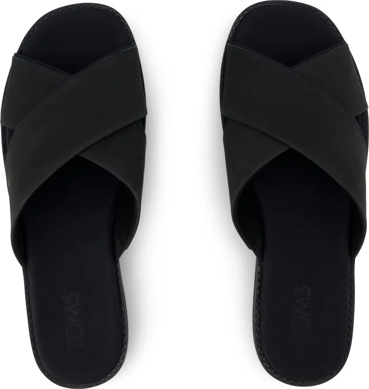 Mae Crossover Slide Sandal Leather - Image 4