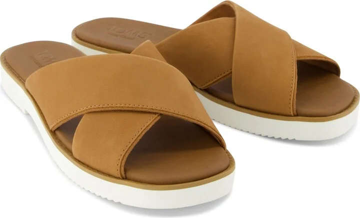 Mae Crossover Slide Sandal Sugar Leather - Image 4