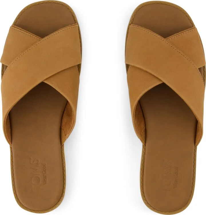 Mae Crossover Slide Sandal Sugar Leather - Image 6