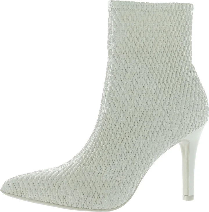 Maegan Womens Stiletto Pointed Toe Ankle Boots