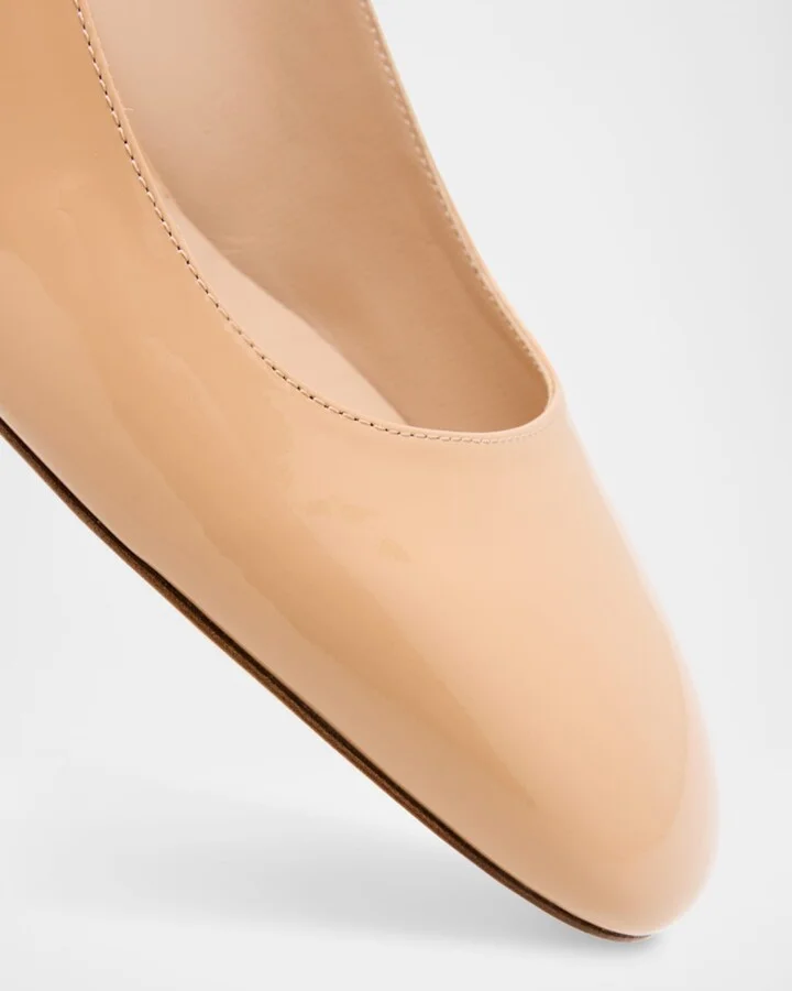 Maeve Patent Slingback Ballerina Pumps - Image 8