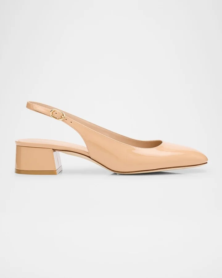 Maeve Patent Slingback Ballerina Pumps