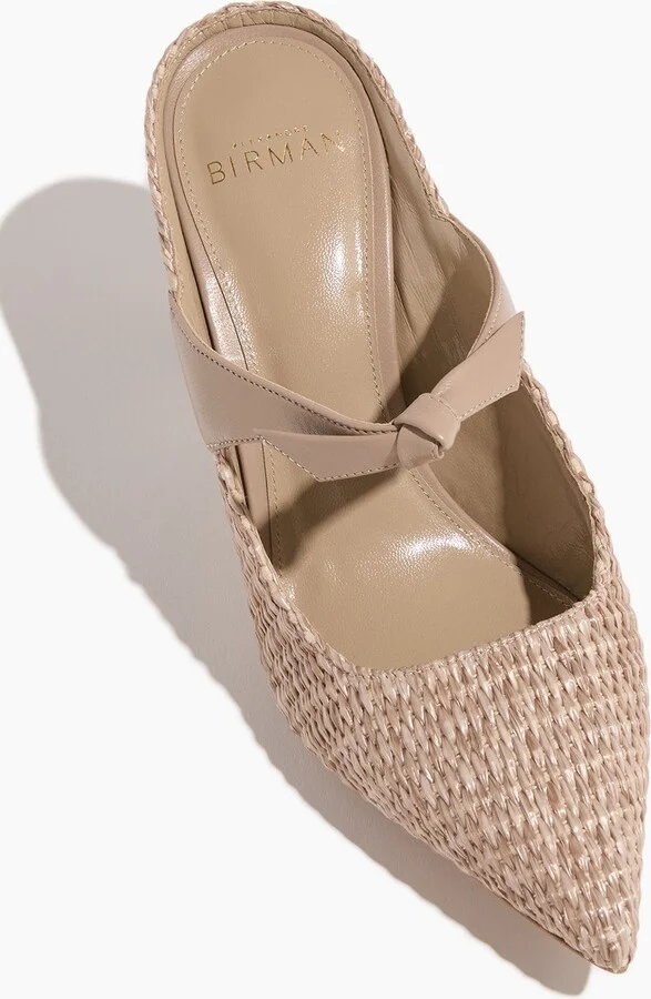 Maeve Raffia 85 Pump in Cookie - Image 4