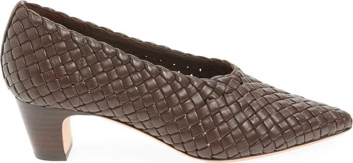 Maeve Woven Pointed Toe Pump - Image 4