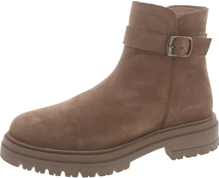 Maezy Womens Zipper Ankle Boots