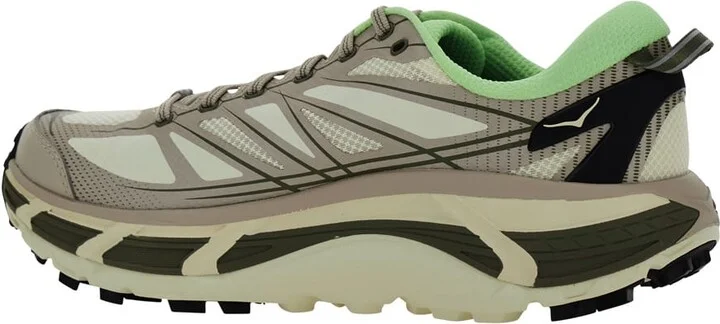 'mafate Speed 2' Grey Low Top Sneakers With Logo Print On The Side In Tech Fabric Unisex - Image 3