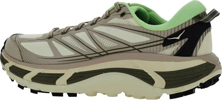 'Mafate Speed 2' Grey Low Top Sneakers With Logo Print On The Side In Tech Fabric Unisex - Image 3