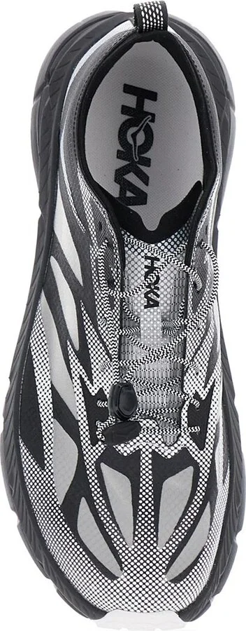 'Mafate Speed 4 Lite' Black Low Top Sneakers With Mesh Panels In Tech Fabric Unisex - Image 4