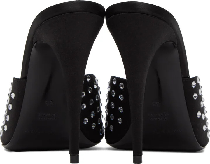 Magda Butrym Black Crystal Heels - Image 2