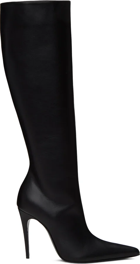 Magda Butrym Black Pointed Boots