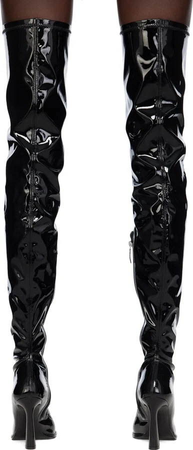 Magda Butrym Black Retro Tall Boots - Image 2
