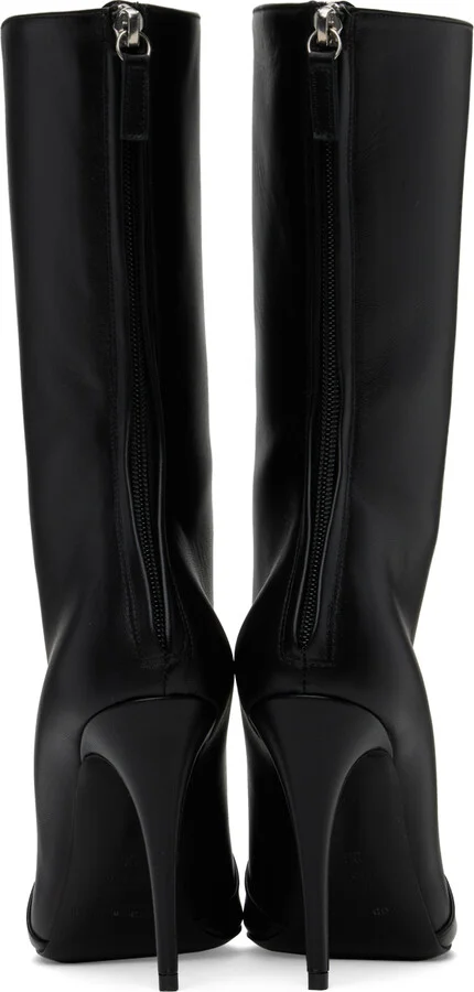 Magda Butrym Black Sharp Boots - Image 2