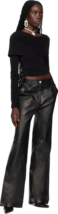 Magda Butrym Black Sharp Boots - Image 5