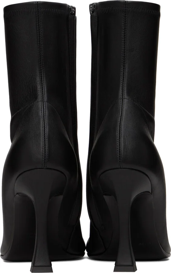 Magda Butrym Black Sock Boots - Image 2