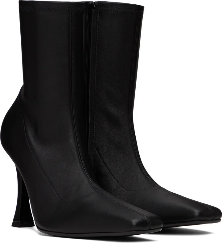 Magda Butrym Black Sock Boots - Image 4