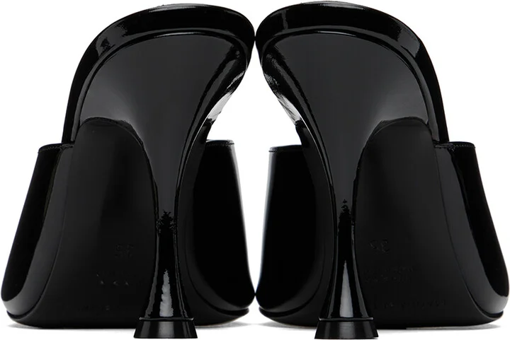 Magda Butrym Black Square Toe Mules - Image 2