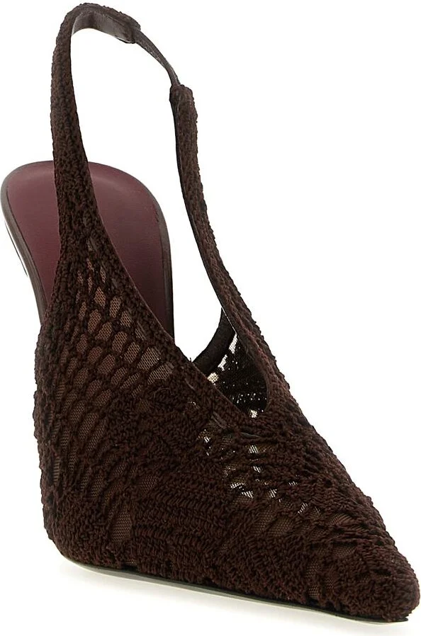 Magda Butrym Crochet Slingback - Image 2