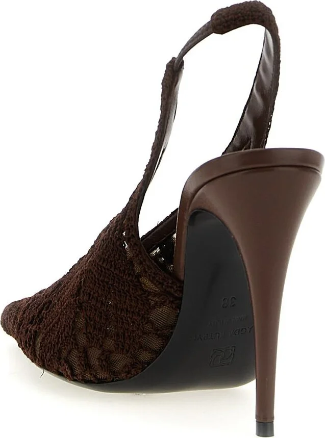 Magda Butrym Crochet Slingback - Image 3