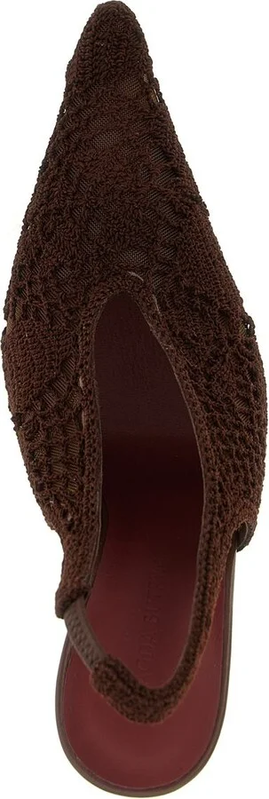 Magda Butrym Crochet Slingback - Image 4