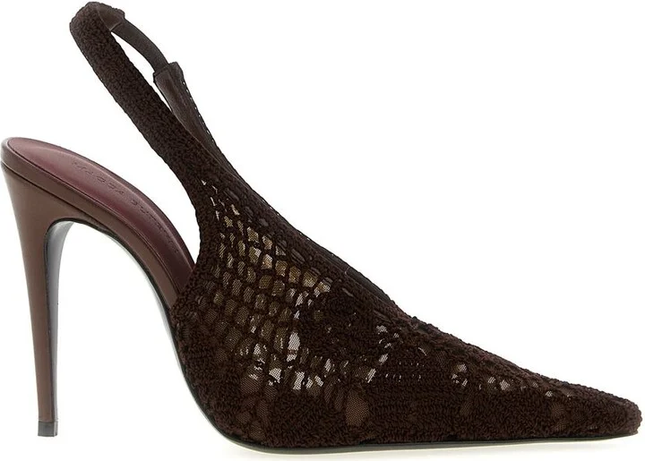 Magda Butrym Crochet Slingback