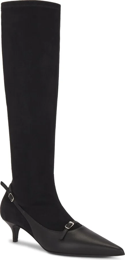 Magda Butrym Knee High Boots in Black - Image 2