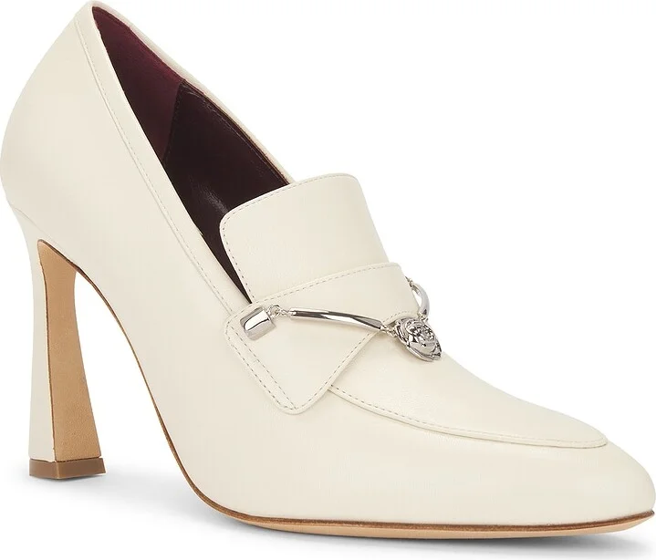 Magda Butrym Loafer Pump in Cream - Image 2