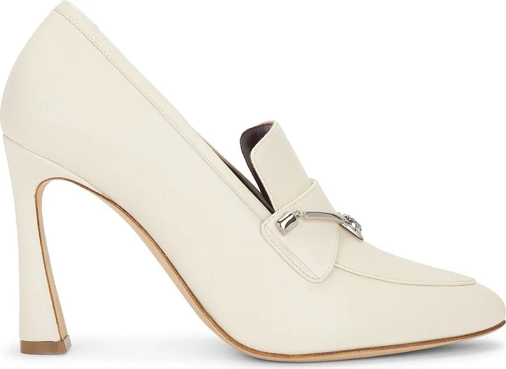Magda Butrym Loafer Pump in Cream