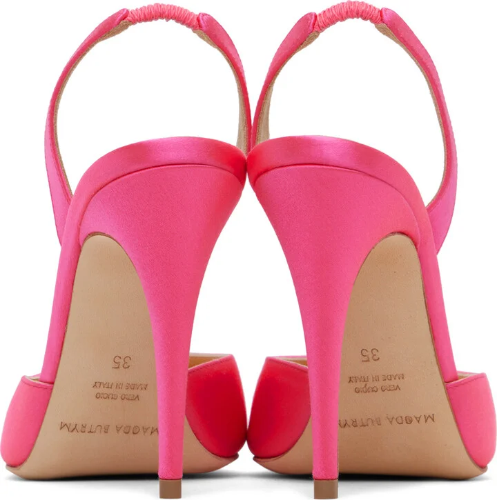 Magda Butrym Pink Pointed Heels - Image 2