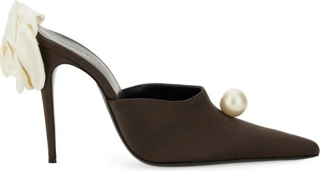 Magda Butrym Pointed Toe Slip-On Mules