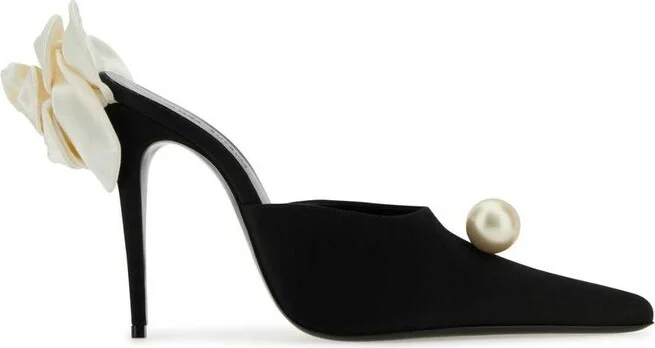 Magda Butrym Pointed-Top Slip-On Sandals