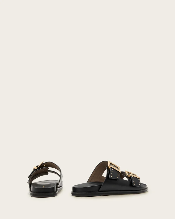 Magda Studded Leather Sandals - Image 6