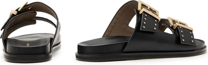 Magda Two-Strap Stud Sandal - Image 2