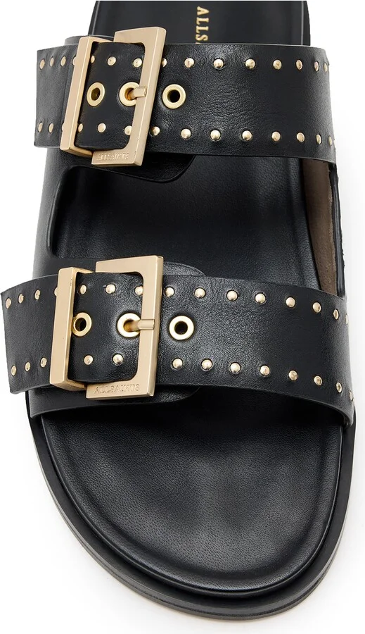 Magda Two-Strap Stud Sandal - Image 4